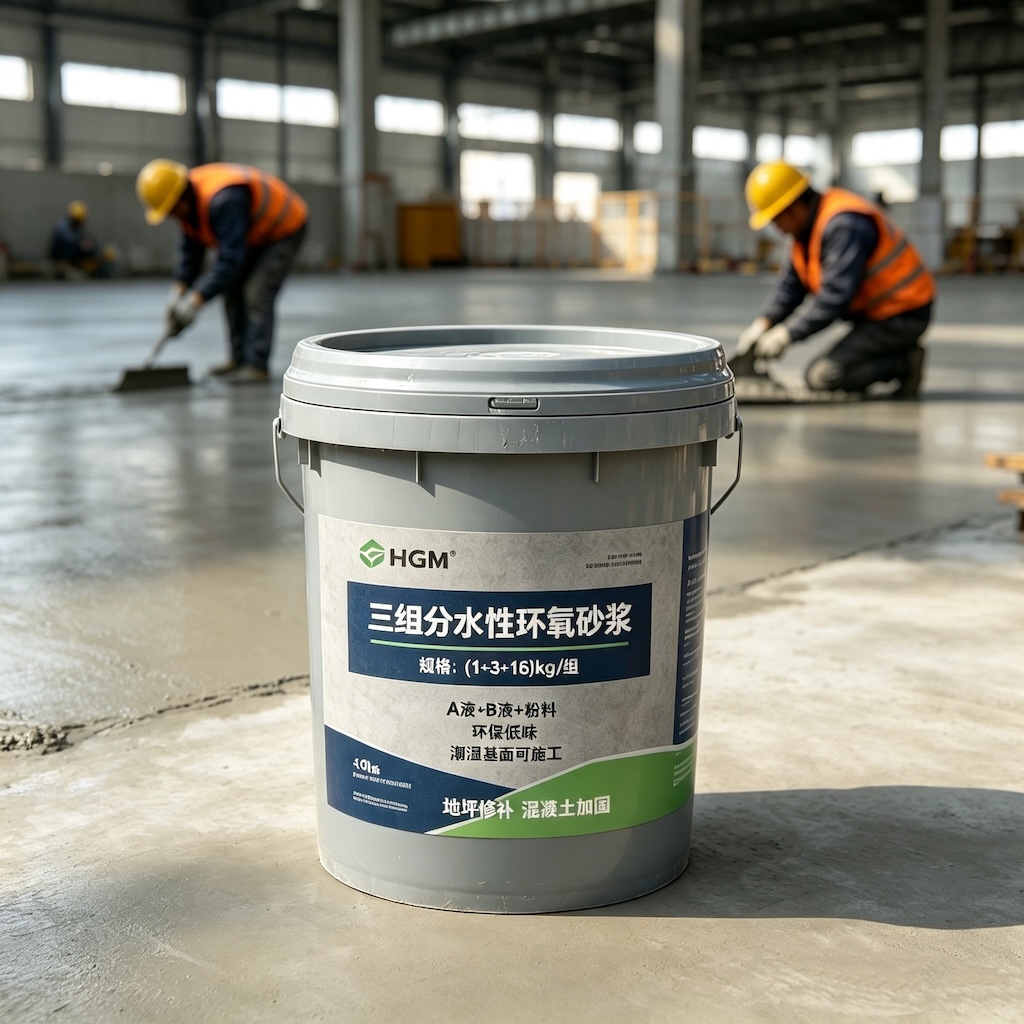 连州三组份水性环氧砂浆